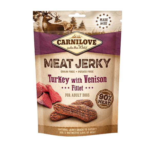 Carnilove Jerky Turkey with Venison Fillet