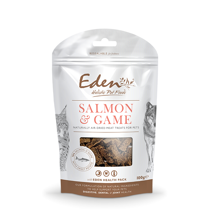 Eden Salmon & Game Treats 100g