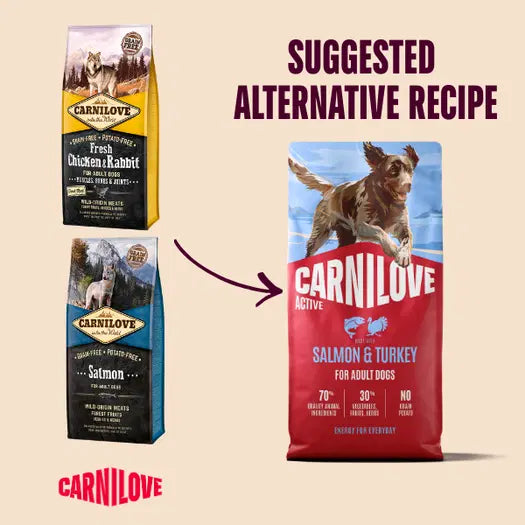 Carnilove ACTIVE Salmon & Turkey Dog Food
