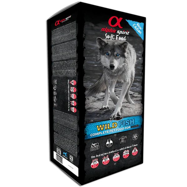 Alpha Spirit- Wild Fish Complete Dog Food – Semi-Moist