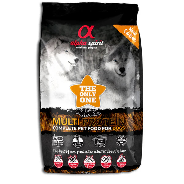 Alpha Spirit- Multi-Protein Complete Dog Food – The Only One