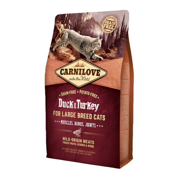 CARNILOVE Duck & Turkey (Large Breed) Cat Food