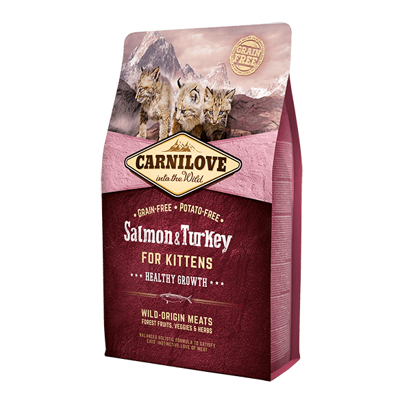 CARNILOVE Salmon & Turkey Kitten Food