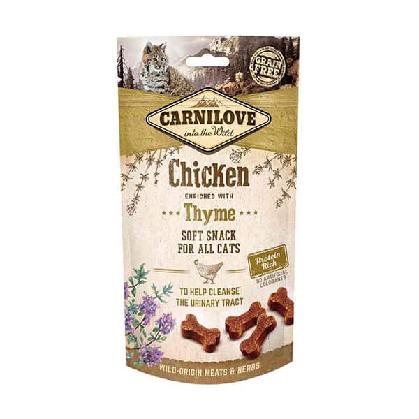Carnilove Cat Treats Chicken with Thyme