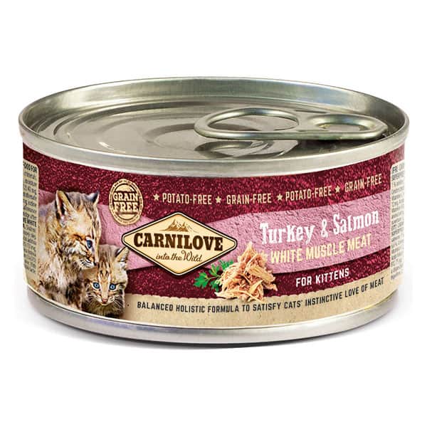 CARNILOVE Turkey & Salmon Kitten (Wet Food) 100g