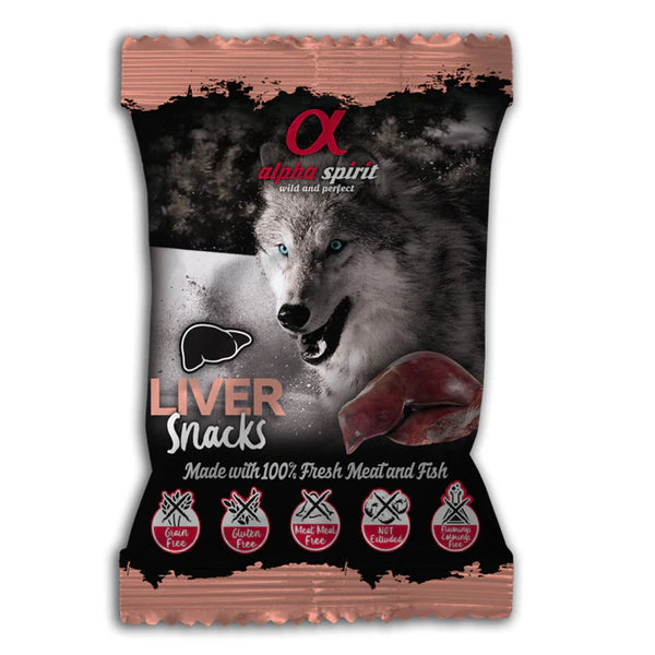 Alpha Spirit- Liver Dog Treats (50g)