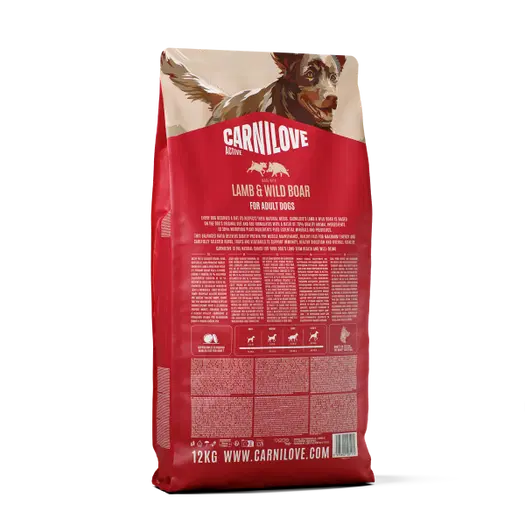 Carnilove ACTIVE Lamb & Wild Boar Dog Food
