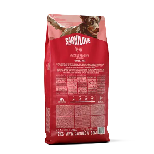 Carnilove ACTIVE Venison, Reindeer & Wild Boar Dog Food