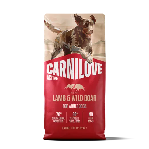 Carnilove ACTIVE Lamb & Wild Boar Dog Food