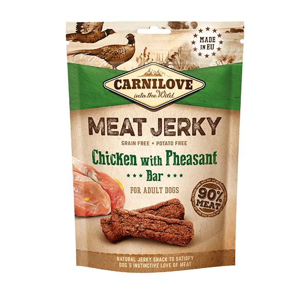 Carnilove Jerky Chicken with Pheasant Bar