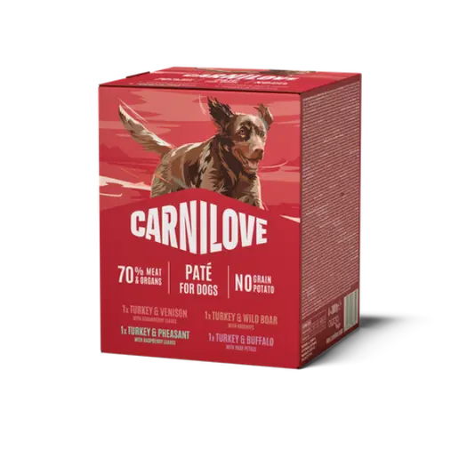 Carnilove Dog Pouch Paté Multipack (4 x 300g)