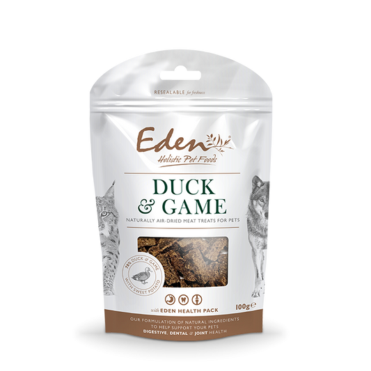 Eden Duck & Game Treats 100g
