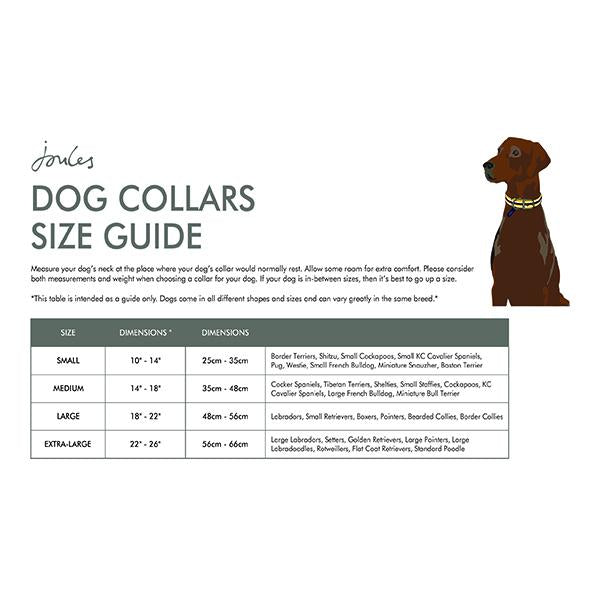 Joules - Navy Leather Collar