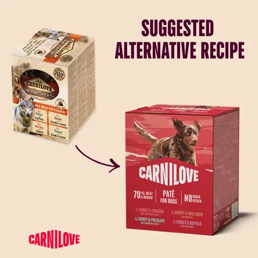 Carnilove Dog Pouch Paté Multipack (4 x 300g)