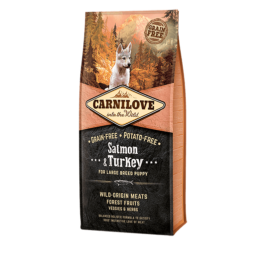 CARNILOVE Puppy Salmon and Turkey (Large Breed)