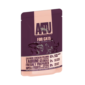AATU Salmon, Chicken & Prawn Wet Cat Food