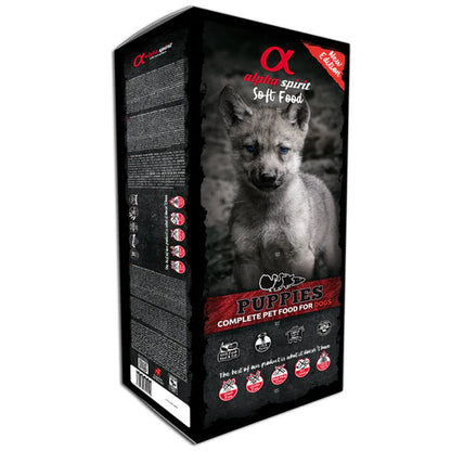 Alpha Spirit- Complete Dog Food Box For Puppies – Semi-Moist