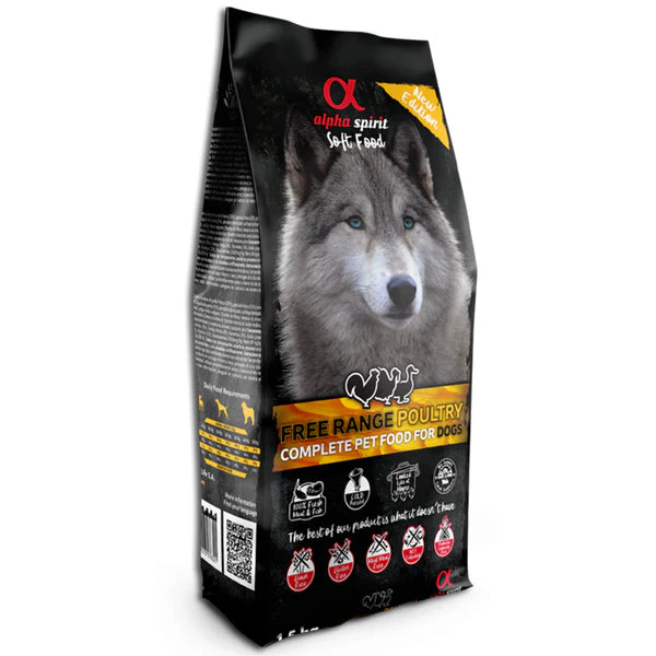 Alpha Spirit- Poultry Complete Dog Food – Semi-Moist