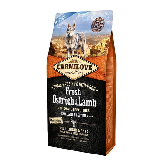 CARNILOVE Fresh Ostrich & Lamb (Small Breed)