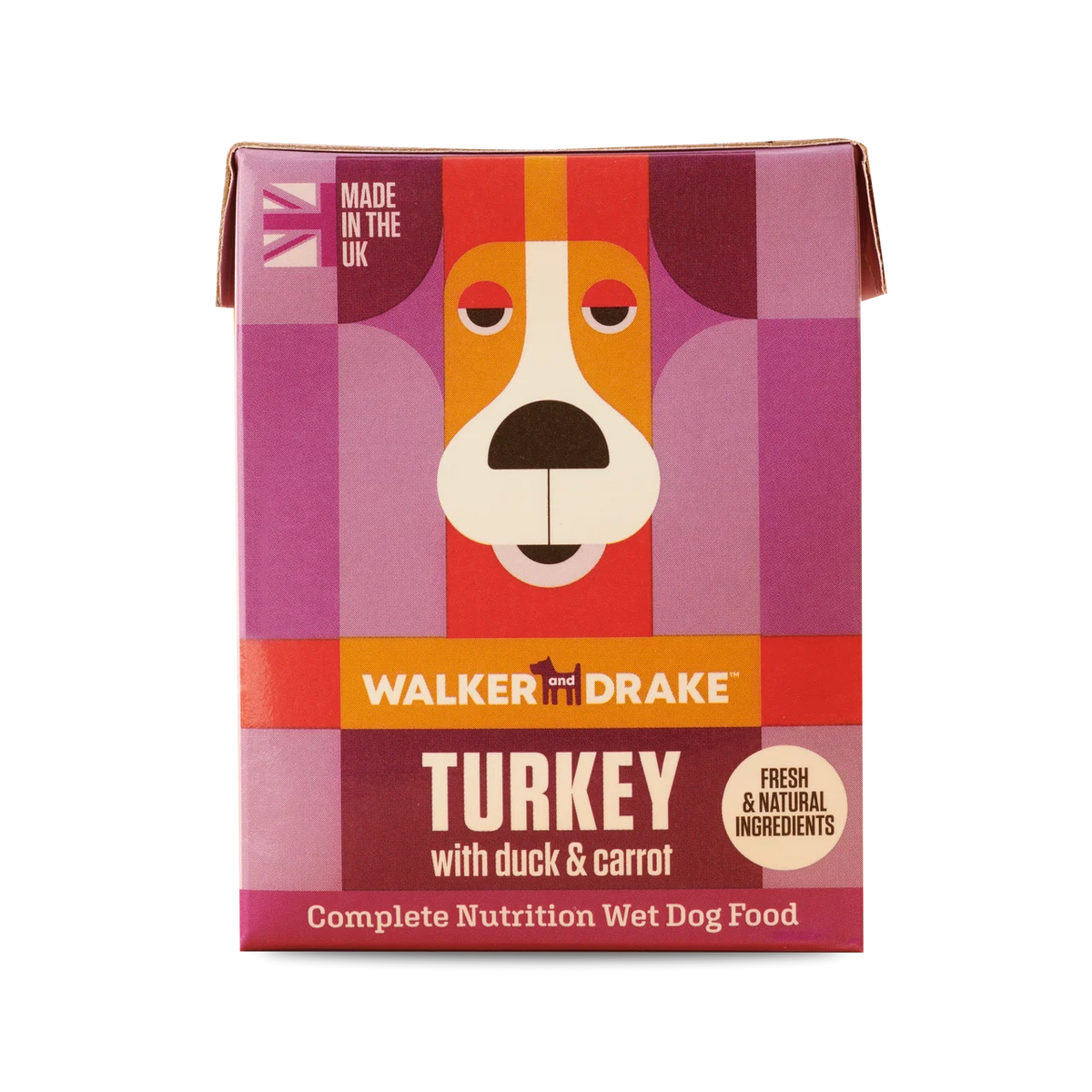 Walker&Drake Steam Cooked Turkey with Duck & Carrot